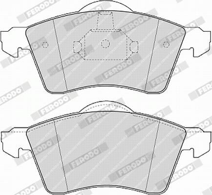 FERODO FVR1163 Brake Pad Set, disc brake