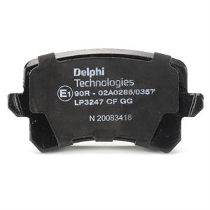 DELPHI Volkswagen тормозные колодки задн..Audi A6 03-Golf V,Caddy, Touran Skoda Octavia