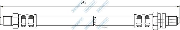 APEC Brake Hose BHO4286