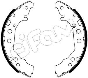 CIFAM fékpofakészlet 153-526