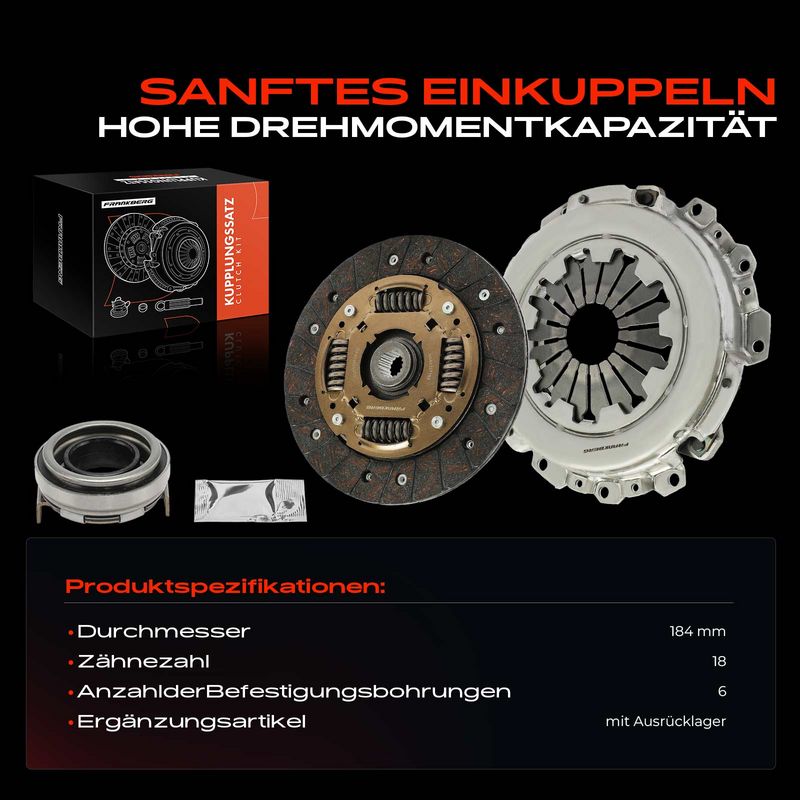 Frankberg 5481FB0028764 Clutch Kit