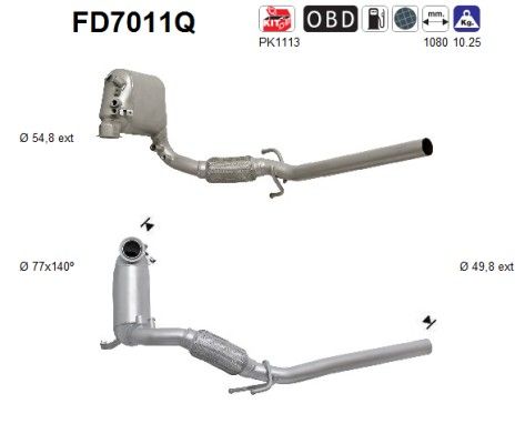 OEM код товара: 6Q0254700EX
