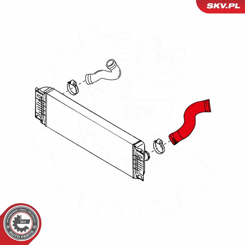 ESEN SKV 24SKV019 Charge Air Hose