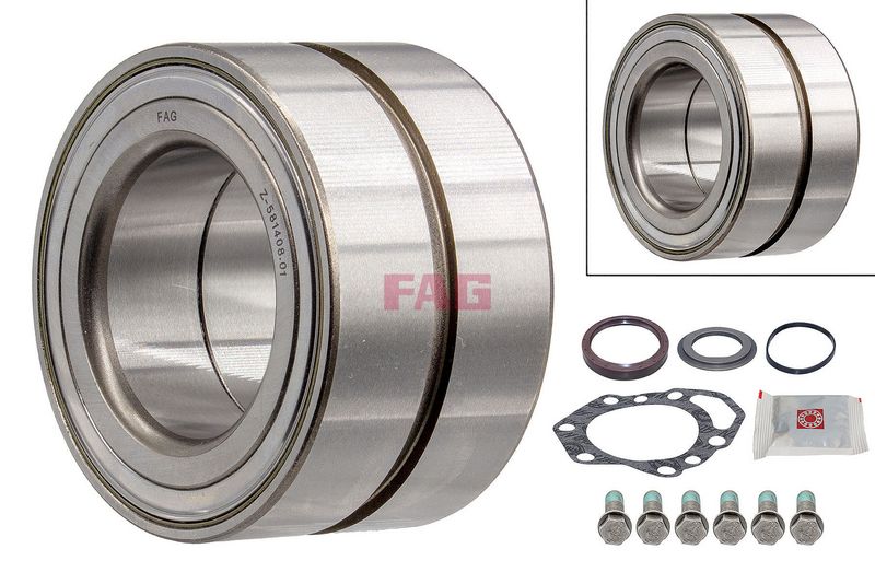 Kit+roulements+roue FAG 713 6670 30