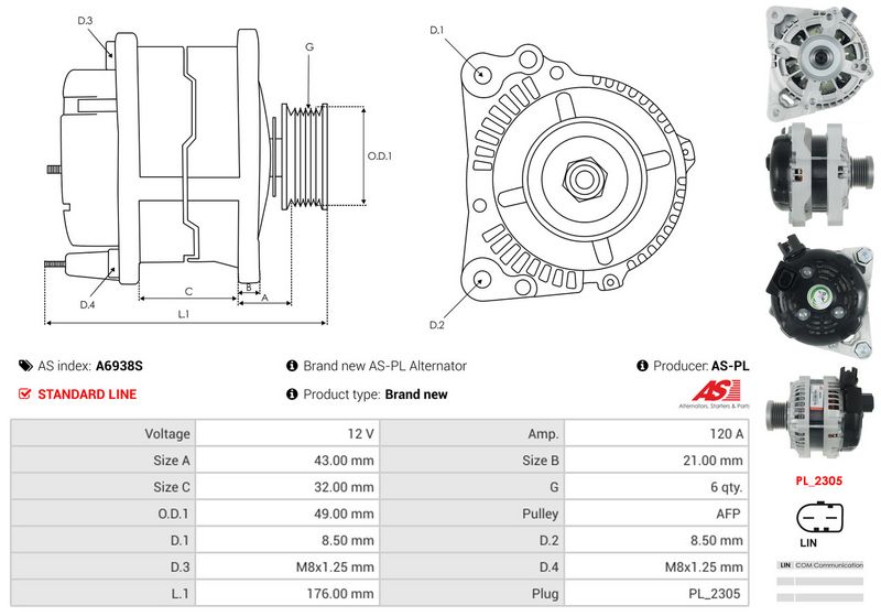 OEM код товара: H1BT-10300-GB