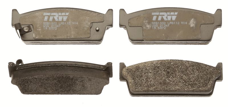 TRW GDB1002 Brake Pad Set, disc brake