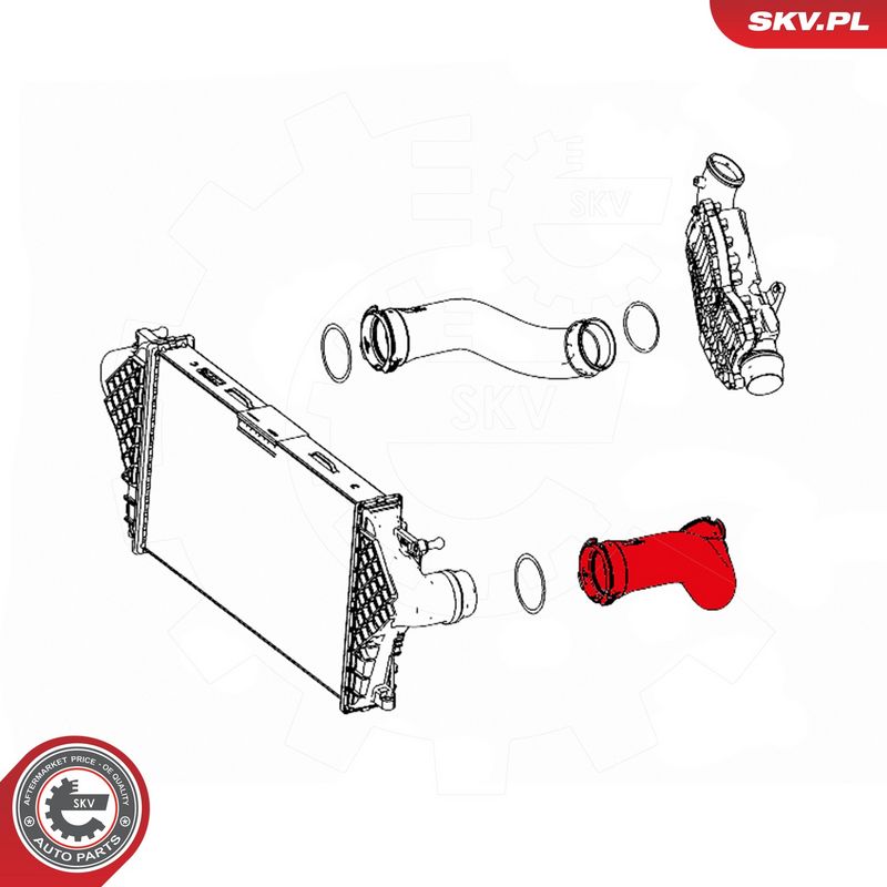 Laadimisõhu voolik, ESEN SKV 43SKV106