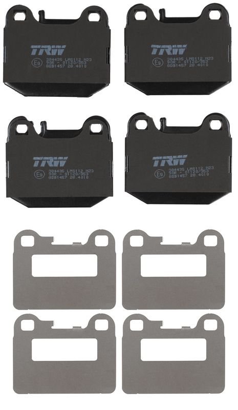 TRW GDB1457 Brake Pad Set, disc brake