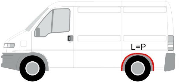 BLIC 6505-06-2092590P Inner Wing Panel