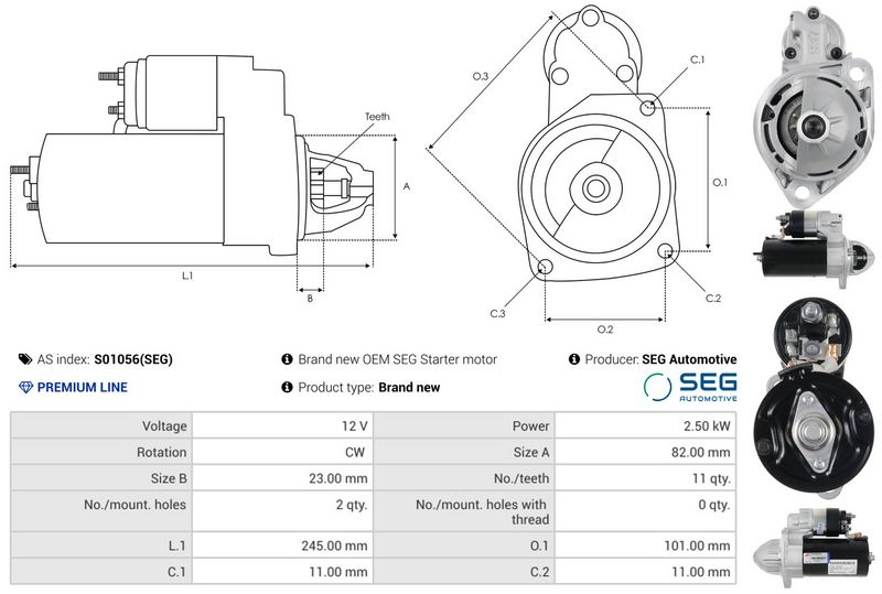 AS-PL S01056(SEG) Starter