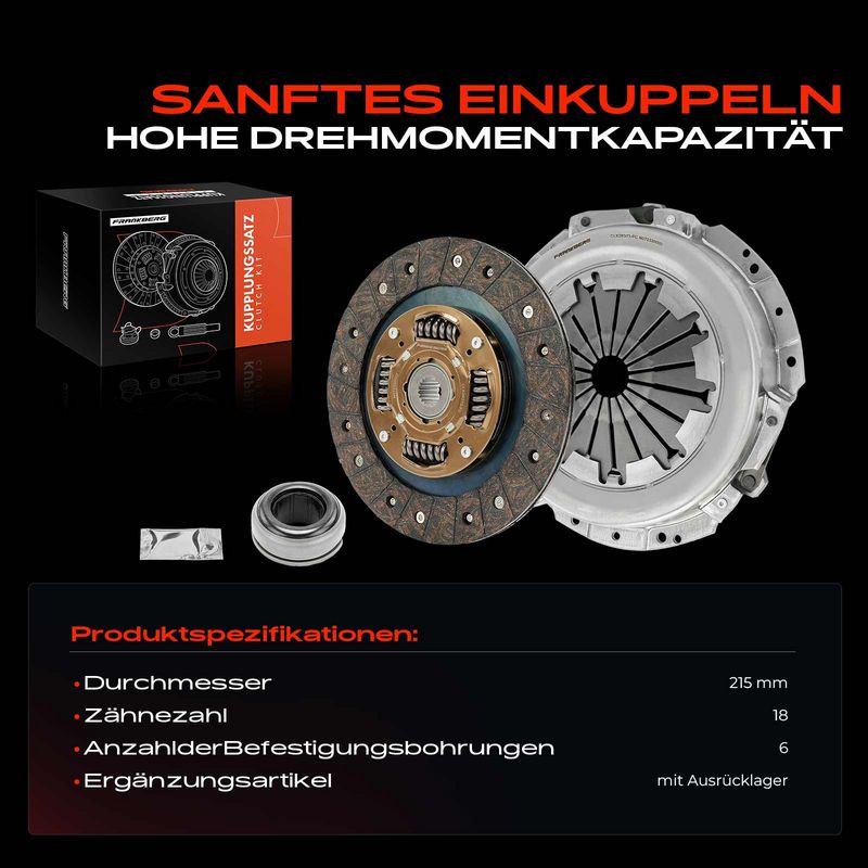 Frankberg 5481FB0037638 Clutch Kit