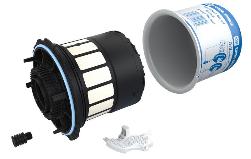 Lufttrocknerpatrone, Druckluftanlage