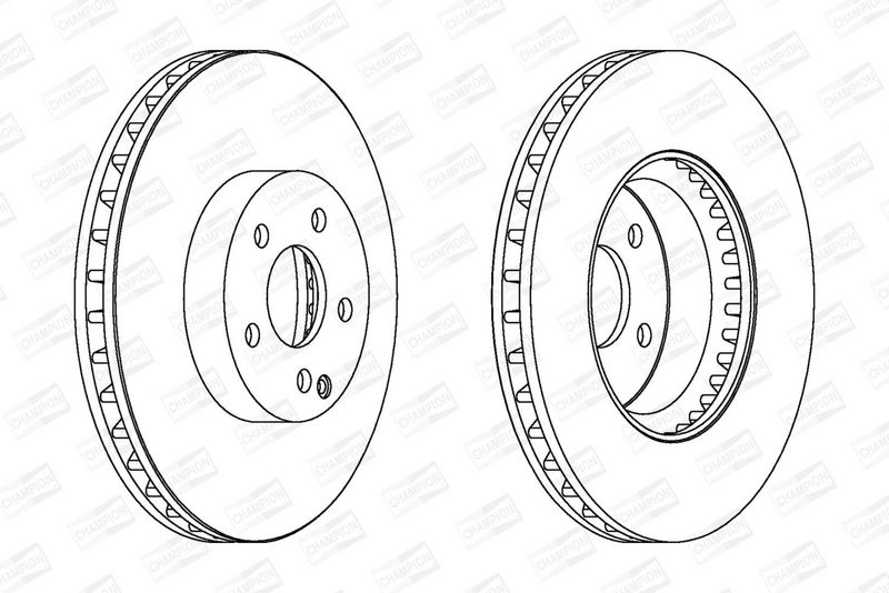 Disc frana 562647CH-1 CHAMPION