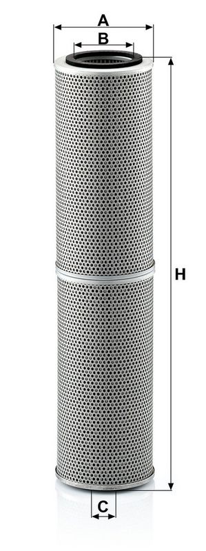 Filter, tööhüdraulika, MANN-FILTER H 15 395