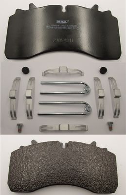 Sada brzdových destiček, kotoučová brzda BCV29162TK