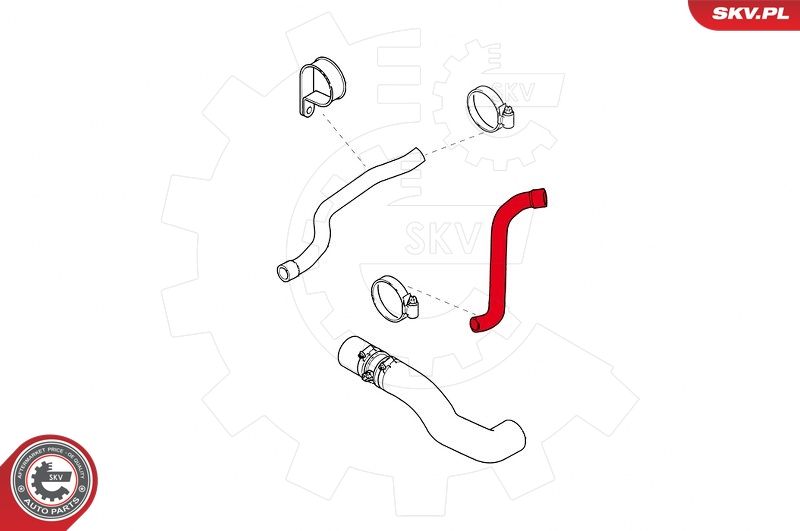 Шланг подачі наддувального повітря, Skv Germany 24SKV794