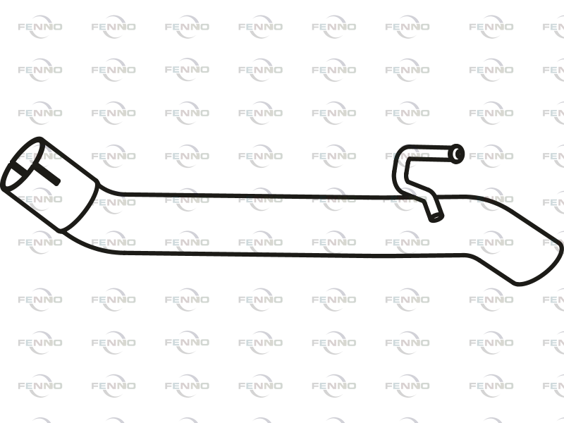 FENNO P23023 Exhaust Pipe