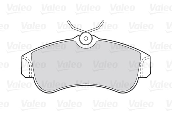 VALEO 301054 Brake Pad Set, disc brake