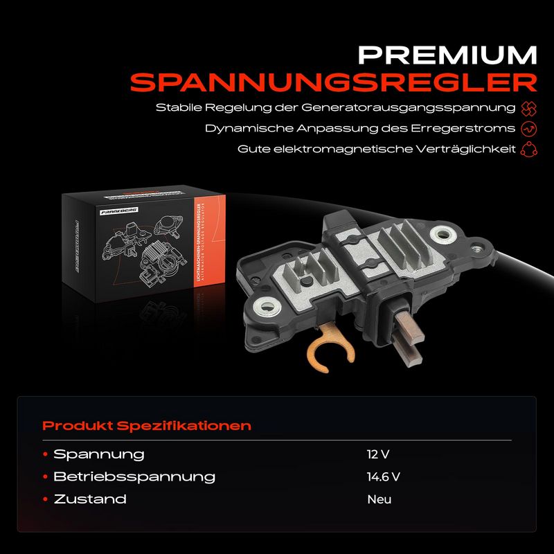 Frankberg 5481FB0053414 Generatoriaus įtampos reguliatorius