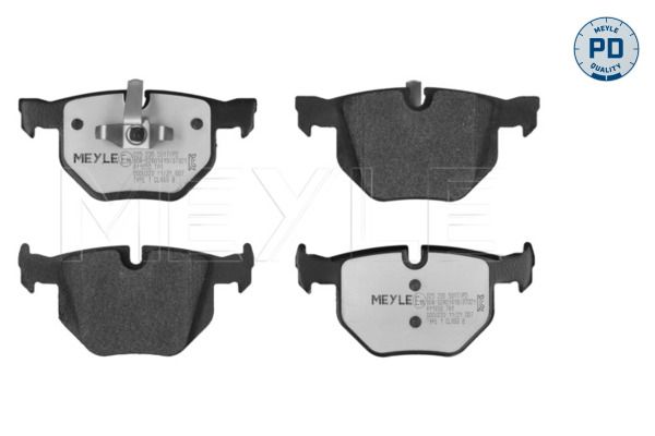 Meyle 025 235 5017/PD Brake Pad Set, disc brake