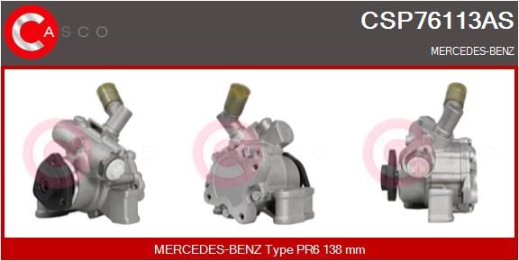 Hydraulické čerpadlo, řízení CSP76113AS