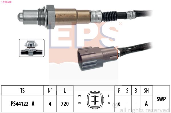 EPS MAZDA Лямбда-зонд 6 2.5 18-