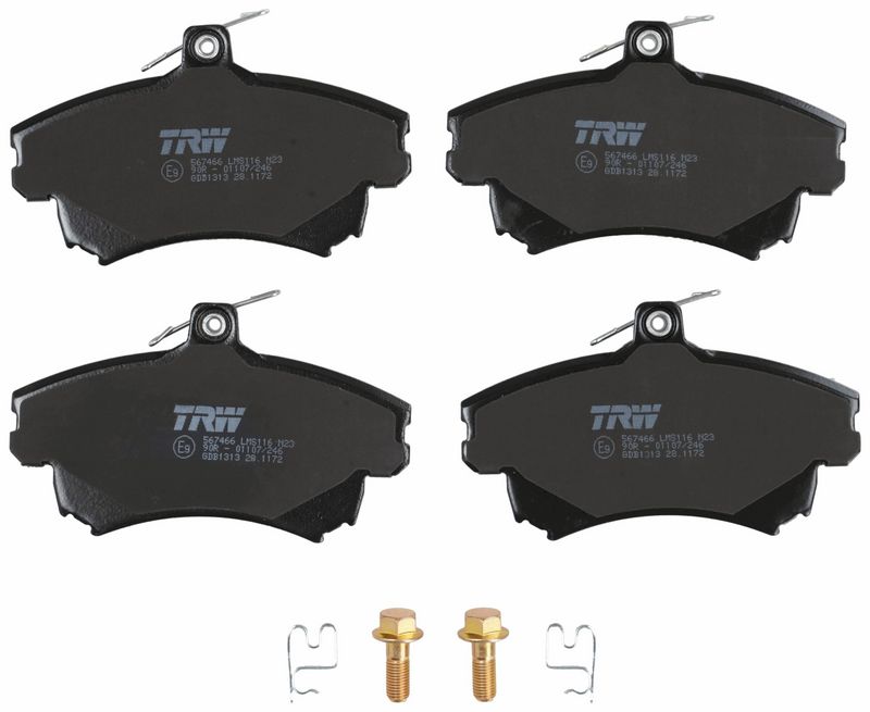 TRW GDB1313 Brake Pad Set, disc brake
