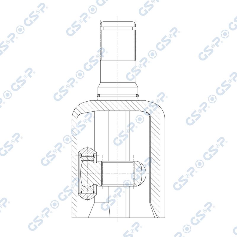GSP Шарнирный комплект, приводной вал