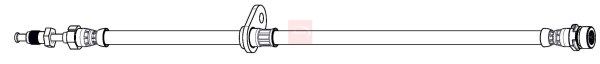 APEC Brake Hose HOS4237