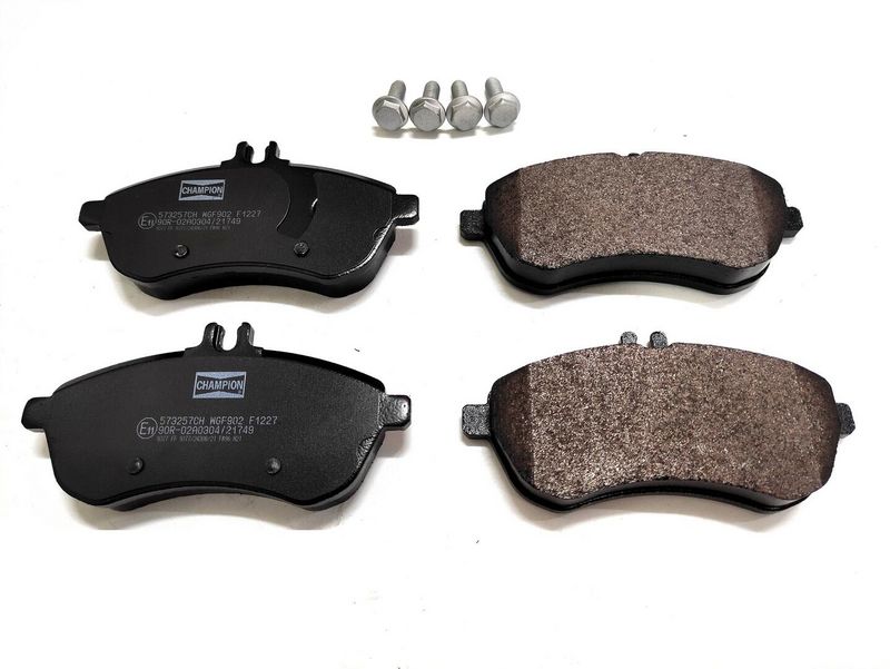 Plaquettes+de+frein+à+disque CHAMPION 573257CH