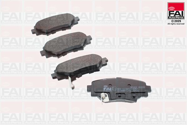 FAI AutoParts Stabdžių trinkelių rinkinys, diskinis stabdys