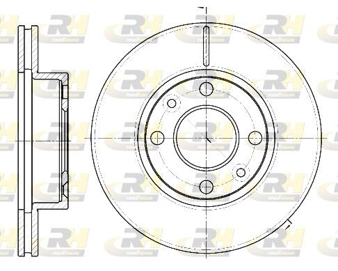 Гальмівний диск, Roadhouse 61162.10