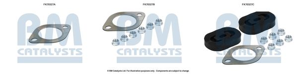 BM CATALYSTS szerelőkészlet, kipufogócső FK70327