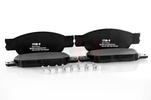 Piduriklotsi komplekt, ketaspidur, GH GH-411512