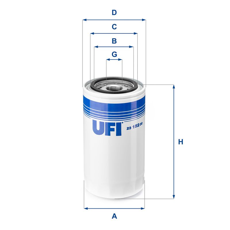 UFI olajszűrő 23.152.00