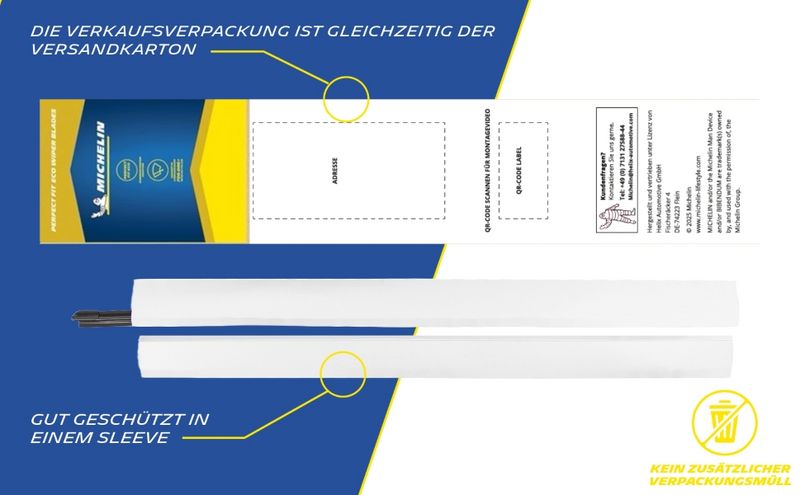 Michelin-Helix ECO135 Wiper Blade
