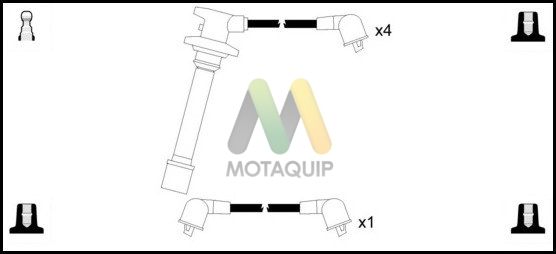 MOTAQUIP gyújtókábelkészlet LDRL1375