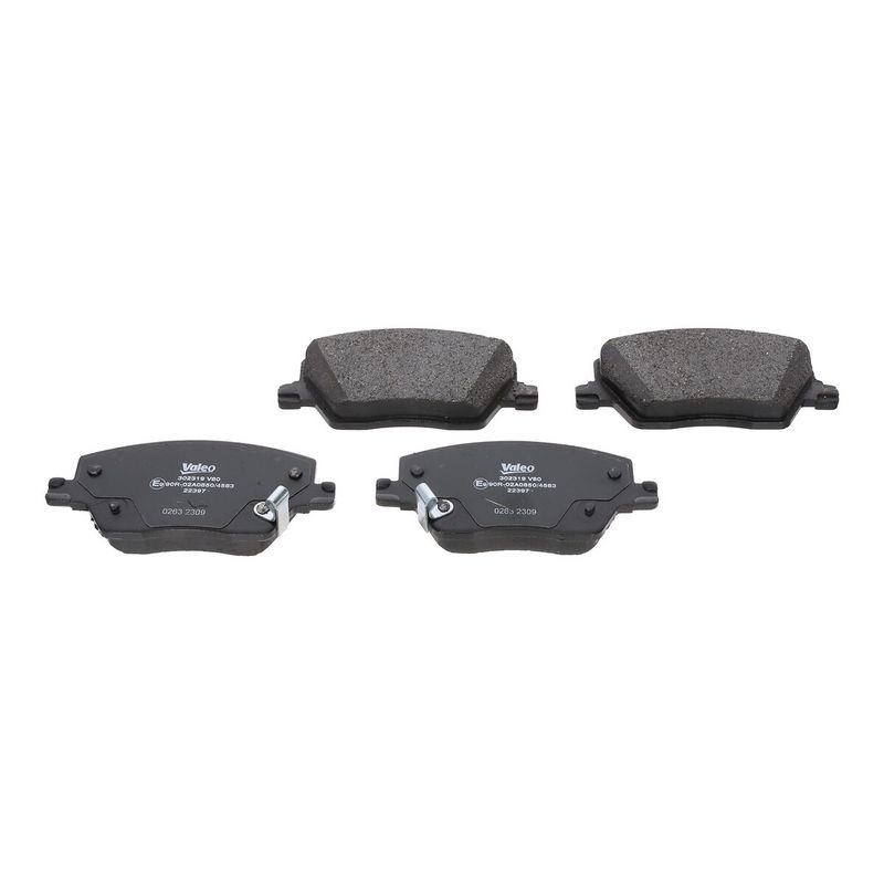 Set placute frana,frana disc 302319 VALEO