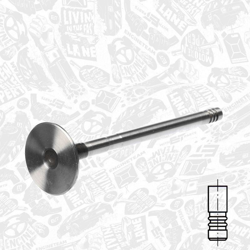 ET ENGINETEAM VE0097 Exhaust Valve
