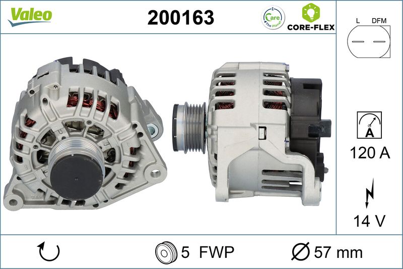 VALEO Dynamo / Alternator 200163