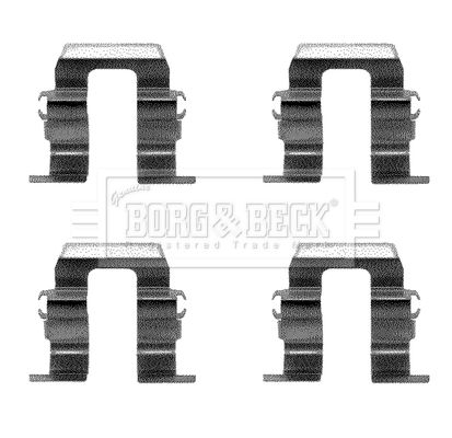 Kit de accesorios, pastillas de frenos