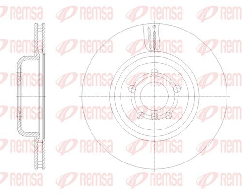 спирачен диск KAWE