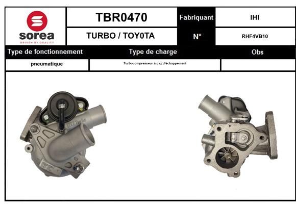 Compresor,sistem de supraalimentare TBR0469 EAI