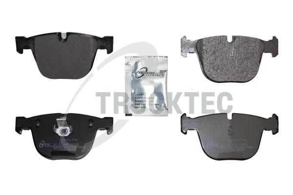 TRUCKTEC AUTOMOTIVE Stabdžių trinkelių rinkinys, diskinis stabdys