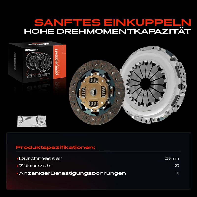 Frankberg 5481FB0028801 Clutch Kit