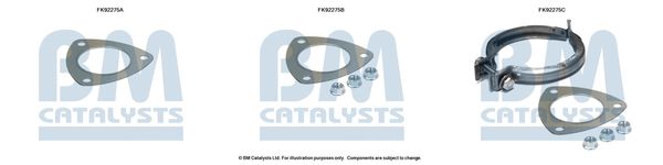 BM CATALYSTS szerelőkészlet, katalizátor FK92275