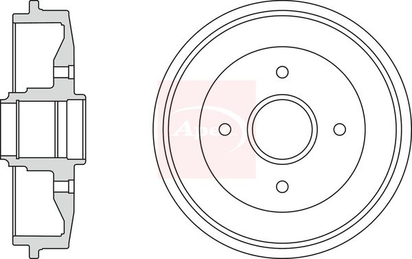 APEC Brake Drum DRM9928