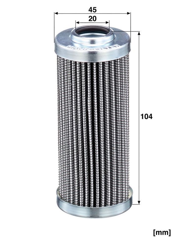 Hydraulisch filter (patroon) past: CLAAS 202, 202 II
