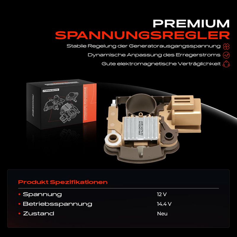 Frankberg 5481FB0054799 Alternator Regulator