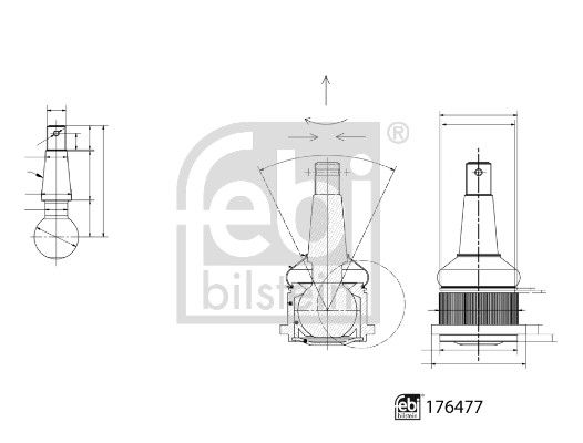FEBI BILSTEIN 176477 Ball Joint